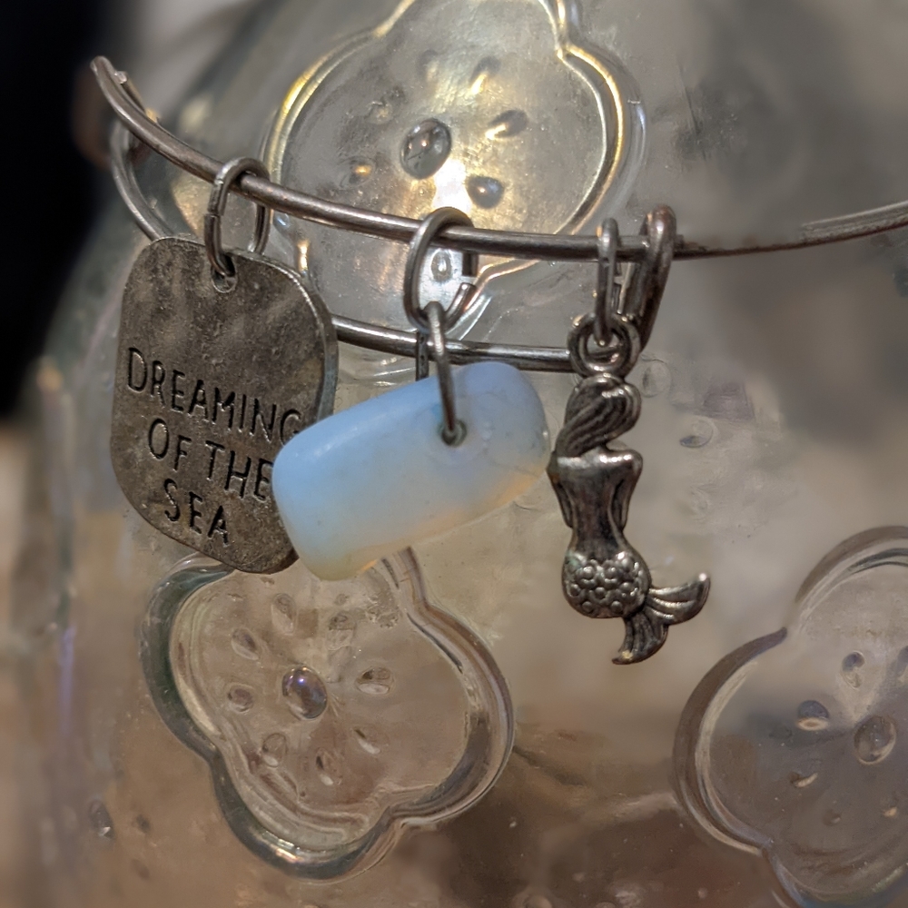 Handmade bracelet with mermaid